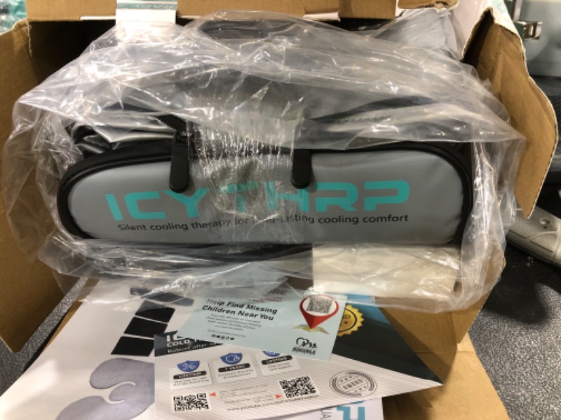 Photo 1 of ICYTHRP Cold Therapy Machine with Programmable Timer, Portable Ice Machine for Knee After Surgery, Knee Replacement Recovery System for Pain Relief w/Compression Pad for Shoulder, Hip and Ankle