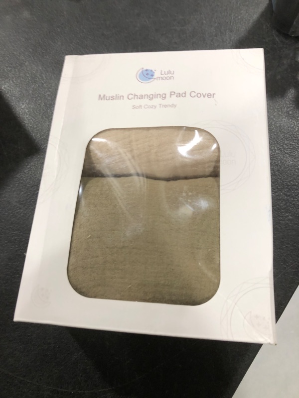 Photo 1 of muslin changing pad cover