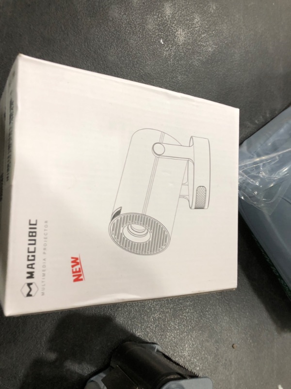 Photo 1 of Magcubic Mini Projector 4K support with WiFi 6 and Bluetooth 5.4, 5w Soundbase Speaker, Auto Vertical Keystone 180°Rotatable Portable Proyector for Home Bedroom Outdoor HY300Pro+