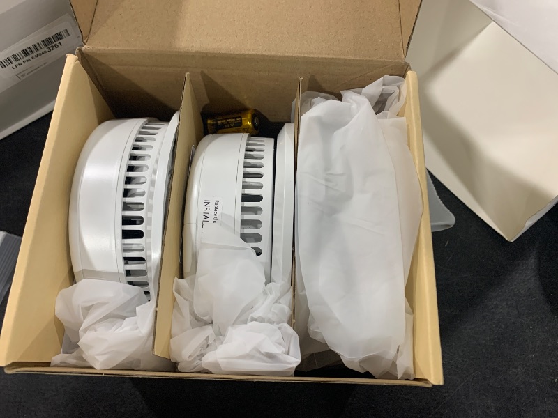 Photo 1 of X-Sense Smart Smoke Detector Carbon Monoxide Detector Combo with Replaceable Battery, Wi-Fi Smoke and Carbon Monoxide Detector with Real-Time App Notifications, SC07-WX, 3-Pack
