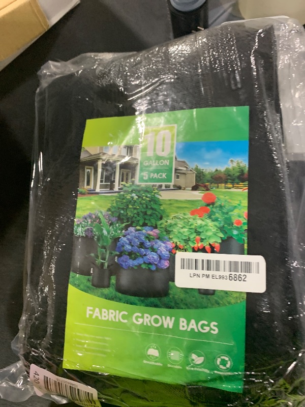 Photo 1 of fabric grow bags 10 gallon
