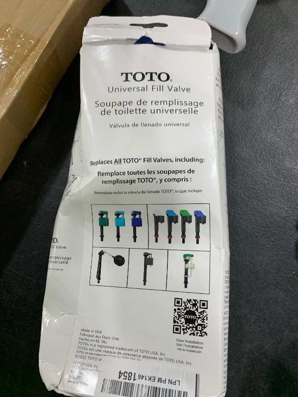 Photo 1 of TOTO TSU99A.XR Fill Valve, Blue