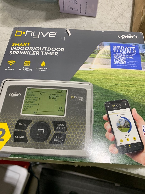 Photo 1 of Orbit B-hyve 12-Zone Smart Indoor/Outdoor Sprinkler Controller