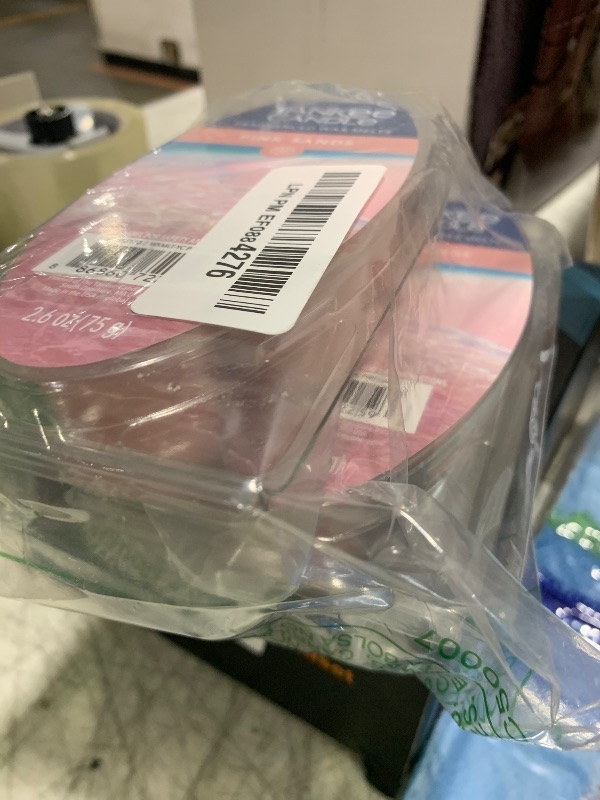 Photo 1 of Yankee Candle Pink Sands Wax Melts, 18 in Total (2 Packs of 6), Light Pink for Candle Making and Home Fragrance