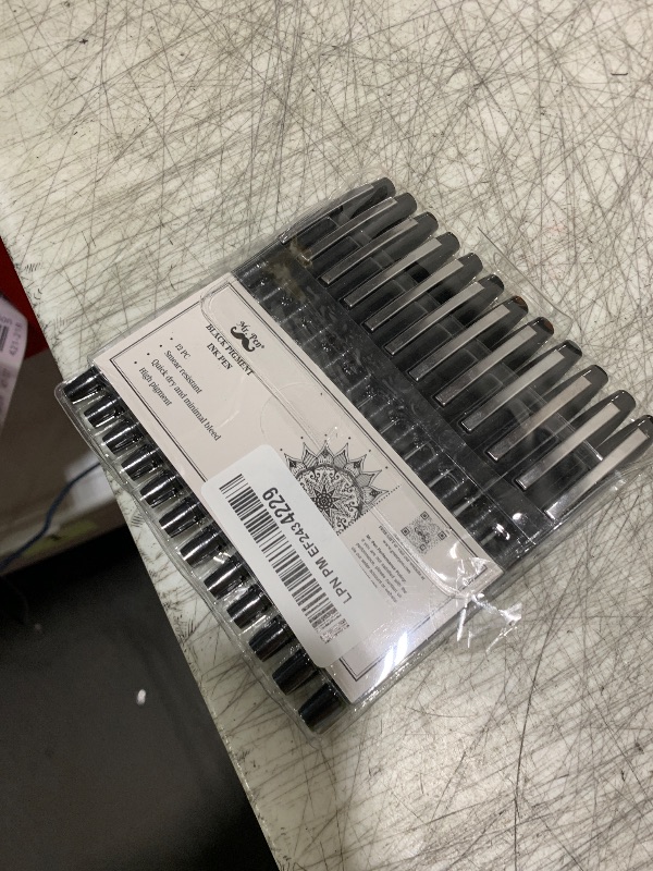 Photo 1 of Mr. Pen- Felt Tip Pens, Black Pen, 12 Pack, Fast Dry, No Smear, Planner Markers