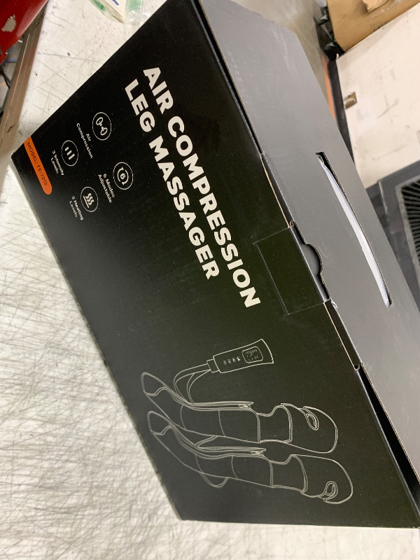 Photo 1 of ITCPRL Leg Massager with Heat and Compression, Foot Calf & Thigh Massage for Circulation and Pain Relief, Leg Compression Massager with Handheld Controller 3 Intensities 6 Modes - FSA HSA Eligible