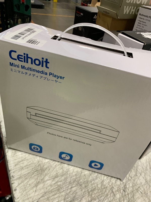 Photo 1 of Ceihoit Mini HD DVD Player, CD Players for Home, DVD Players for TV, HDMI and RCA Cable Included, Up-Convert to HD 1080p, All Region, Breakpoint Memory, Built-in PAL/NTSC, USB 2.0