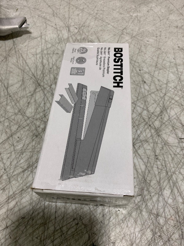 Photo 1 of Bostitch Office No-Jam Premium Desktop Stapler, Full-Strip, 25 Sheet Capacity, Black