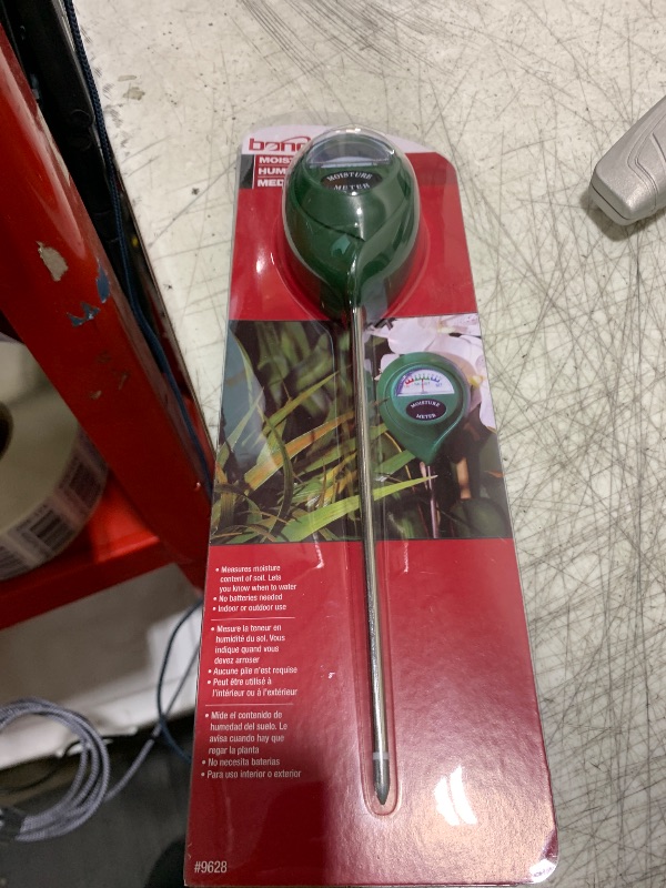 Photo 1 of XLUX Soil Moisture Meter, Plant Water Monitor, Hygrometer Sensor for Gardening, Farming, Indoor and Outdoor Plants, No Batteries Required