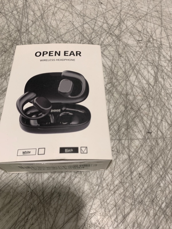 Photo 1 of ASIILOVI Open Ear Headphones VG332, Air Conduction Headphones Bluetooth 5.3 Earbuds, 16 Hours Playtime Dual 16.2mm Dynamic Drivers