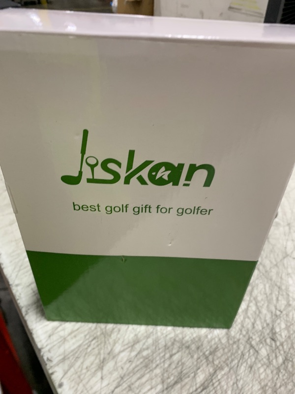 Photo 1 of Jiskan Golf Gifts for Men and Women, Golf Accessories Set with Hi-End Case, Golf Balls, Rangefinder, Golf Tees, Brush, Multifunctional Divot Knife, Scorer, Golf Ball Clamp