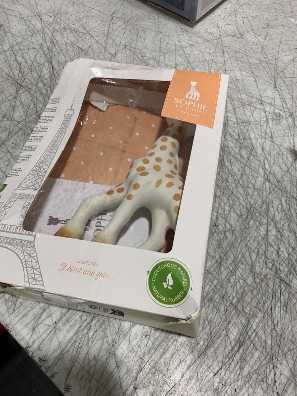 Photo 1 of Sophie la girafe | Handcrafted for 60 Years in France | 100% Natural Rubber | Designed for Teething Babies | Awaken All 5 Senses | Easy to Clean | Pack of 1