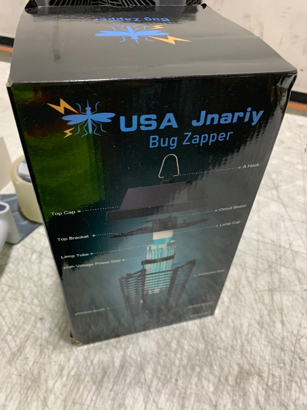Photo 1 of USA Jnariy Bug Zapper Outdoor Indoor, 4200V High Power Electric Mosquito Zapper, Fly Zappers, Mosquito Killer,3 Prong Plug, 5ft Power Cord Fly Insect Killer Trap Lantern