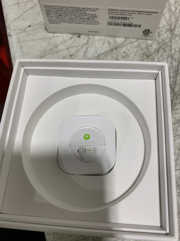 Photo 1 of Apple AirPods Pro (1st Generation) with MagSafe Charging Case