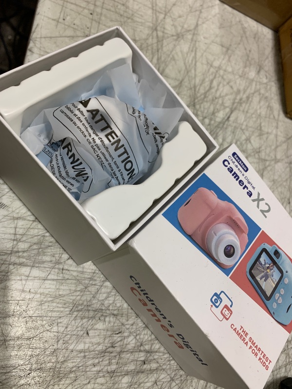 Photo 1 of Seckton Upgrade Kids Selfie Camera, Christmas Birthday Gifts for Boys Age 3-9, HD Digital Video Cameras for Toddler, Portable Toy for 3 4 5 6 7 8 Year Old Boy with 32GB SD Card-Blue