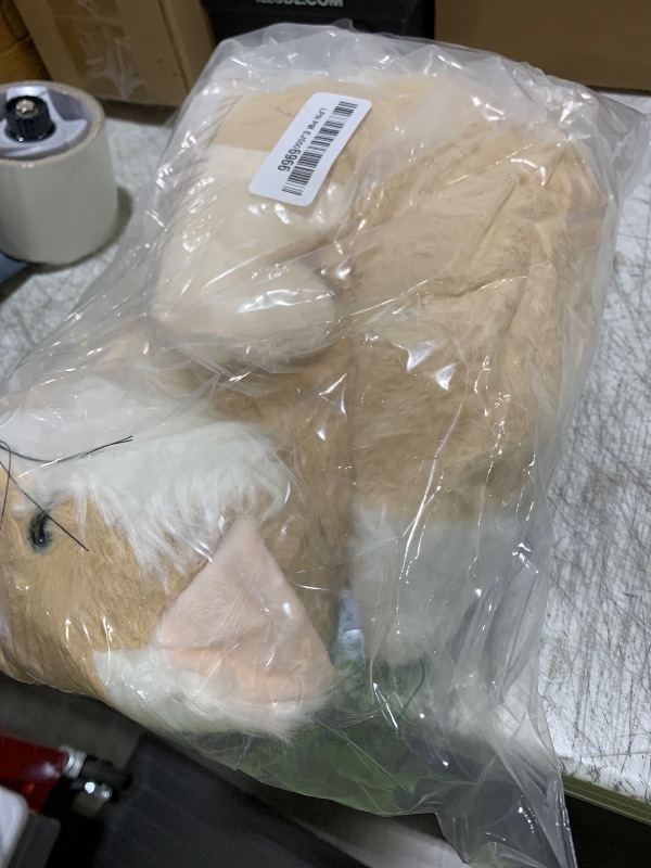 Photo 1 of HyDren 5 Pcs Woodland Animals Plush Toys Set 13.4 Inch Large Fennec Fox Stuffed Animal with 4 Cute Babies Fox Plush Toys Gift for Birthday Holiday Baby Shower Party Decor(Beige,Sitting)