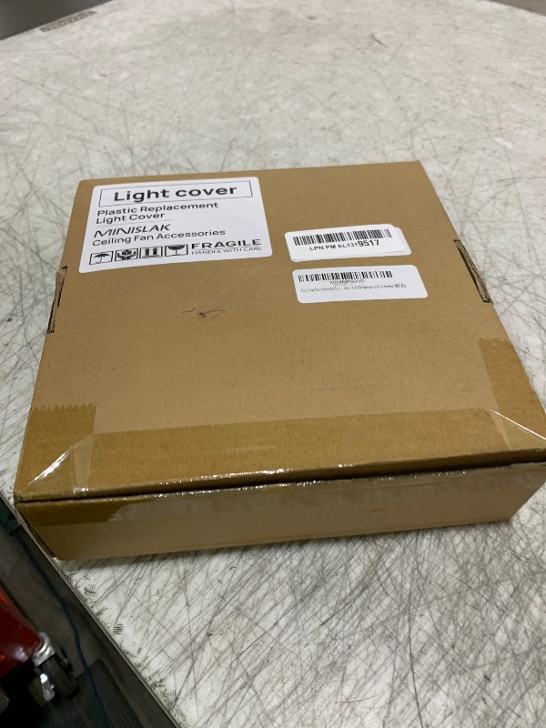 Photo 1 of Minislak Ceiling Fan recessed Light Cover Replacement, with Diameter of 8.46 Inches, Only compatible Brand AL Seirs Ceiling fan(72inch/84inch/96inch)