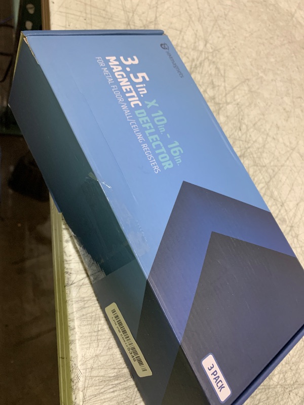 Photo 1 of Powerful Magnetic Vent Air & Heat Deflector (3 Pack) for Ceiling, Floor and Wall - Will Never Fall Off - Adjustable from 9.2” to 16” - Super Strong Neodymium Magnets (Upgraded Design) | Patent Pending