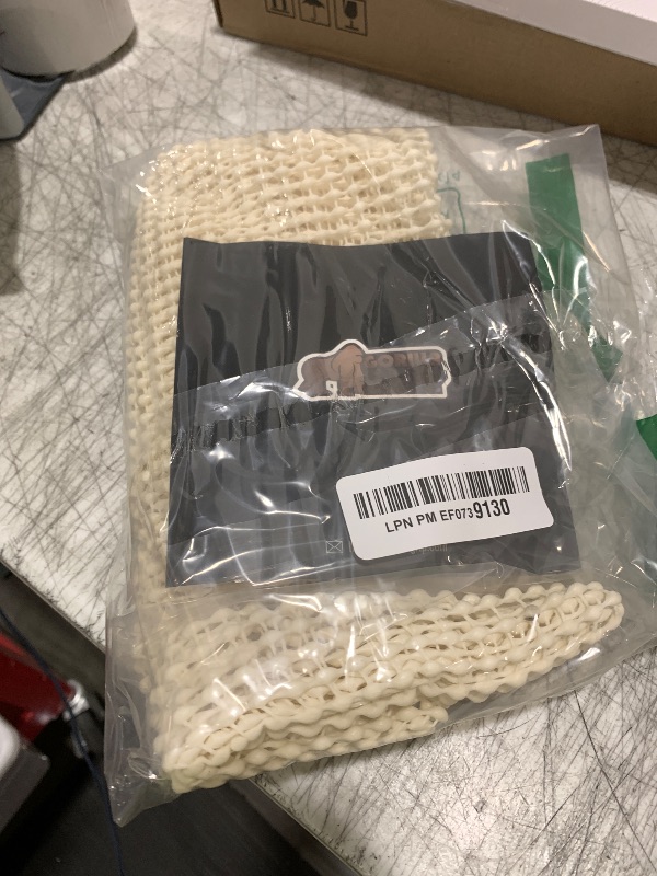 Photo 1 of GORILLA GRIP Extra Strong Rug Pad Gripper, Grips Keep Area Rugs Safe and in Place, Thick, Slip and Skid Resistant Pads for Hard Floors Under Carpet Mat Cushion and Hardwood Floor Protection 2x3 FT