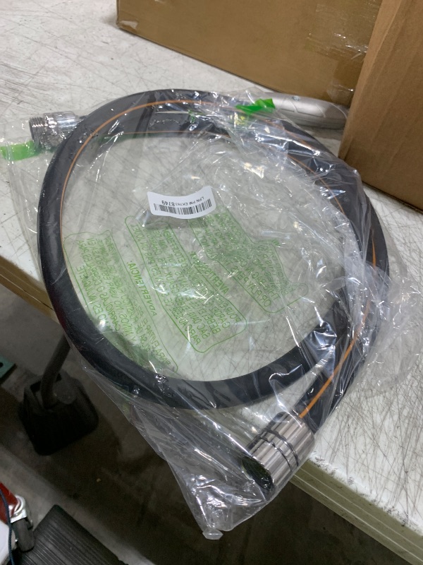 Photo 1 of Giraffe Tools Leader Hose 5ft x 5/8", Custom Length, Heavy Duty, No Kink, Flexible, Rubber Garden Hose, Leakproof Water Hose with Male to Female Fittings, 600 Burst PSI