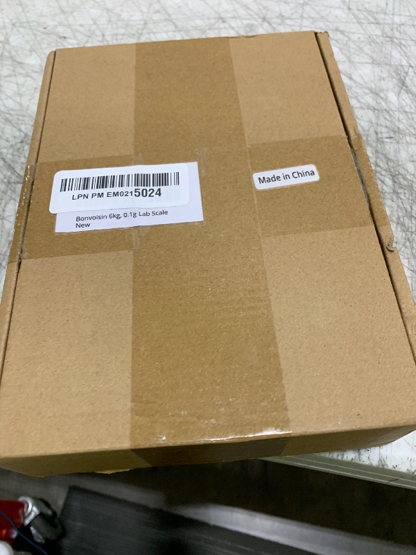Photo 1 of Bonvoisin Digital Scale 0.1 Gram Accuracy Precision Lab Scale 6000g Scientific Digital Balance for Laboratory, Jewelry Weighing
