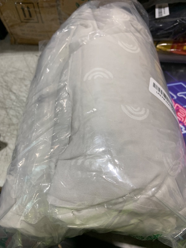 Photo 1 of KeaBabies 2-Pack Toddler Pillow 13x18 - Soft Organic Cotton Kids Travel Bed Pillows for Sleeping, School, Nap, Machine Washable, Toddlers 2 to 5, Pillowcase Sold Separately (Gray Rainbow)