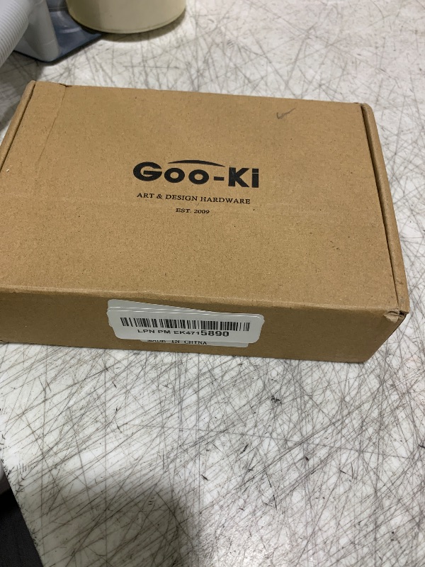 Photo 1 of Goo-Ki Brushed Gold Drawer Handles 5 in?128mm? Hole Centers Straight Bar Pull,6-Pack Solid Cabinet Handles for Kitchen Cabinets and Dresser Drawers 2202-LSJ-128