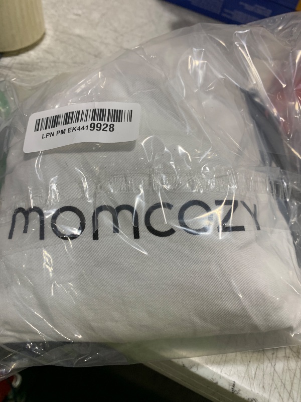 Photo 1 of Momcozy Baby Carrier AirMesh - The Perfect Summer Sling for Newborns to Toddler 8-35 lbs - Cooling Fabric Baby Wrap, Hands Free, Lightweight and Ergonomic, Black
