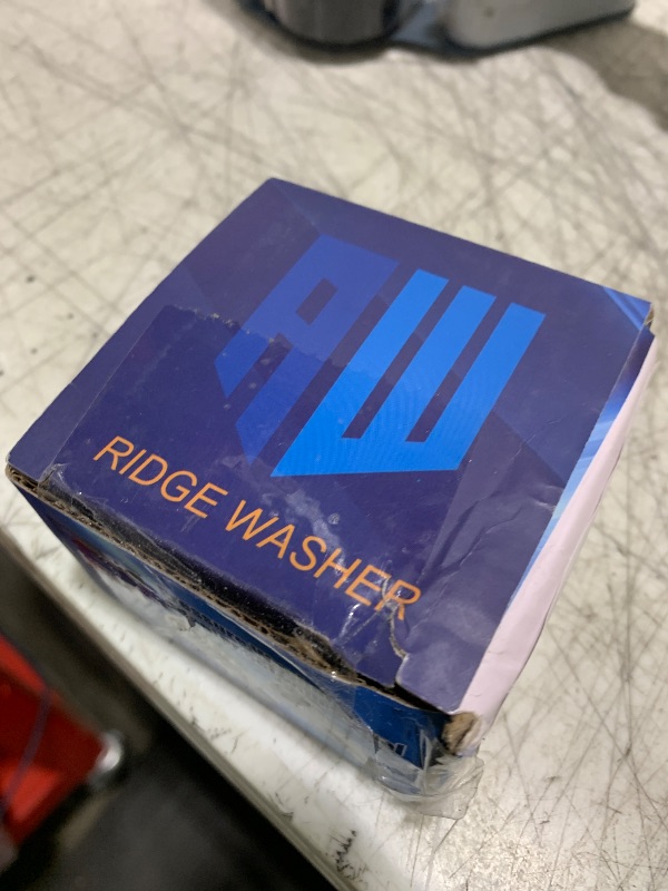 Photo 1 of RIDGE WASHRE Pressure Washer Swivel Adapter, Stainless Steel M22 14mm to 3/8" Quick Connect, Stainless Quick Disconnect for Pressure Washer Hose, 5000 PSI, 2 Pack