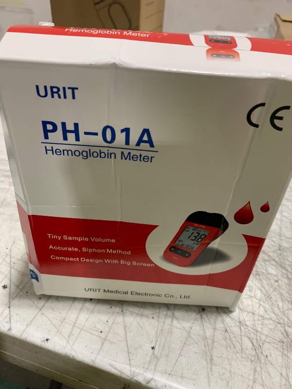 Photo 1 of BESTAR LAB Hemoglobin Test Kit with 25 Hemoglobin Test Strips, Hemoglobin Test Meter for Home Use, Hemoglobin Tester Kits, Easy to Use.