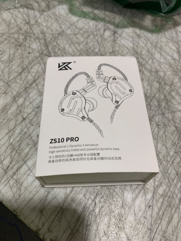 Photo 1 of KZ Acoustics ZS10 Pro in-Ear Earphones Black 3 5 mm
