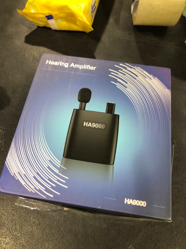 Photo 1 of Personal Sound Amplifier PSAP the Latest Gen Model HA9000, Rechargeable Hearing Aid Device Hearing Amplifier with Headphones, Detachable Microphone, Type-C Charging for Seniors, Adults, Elderly