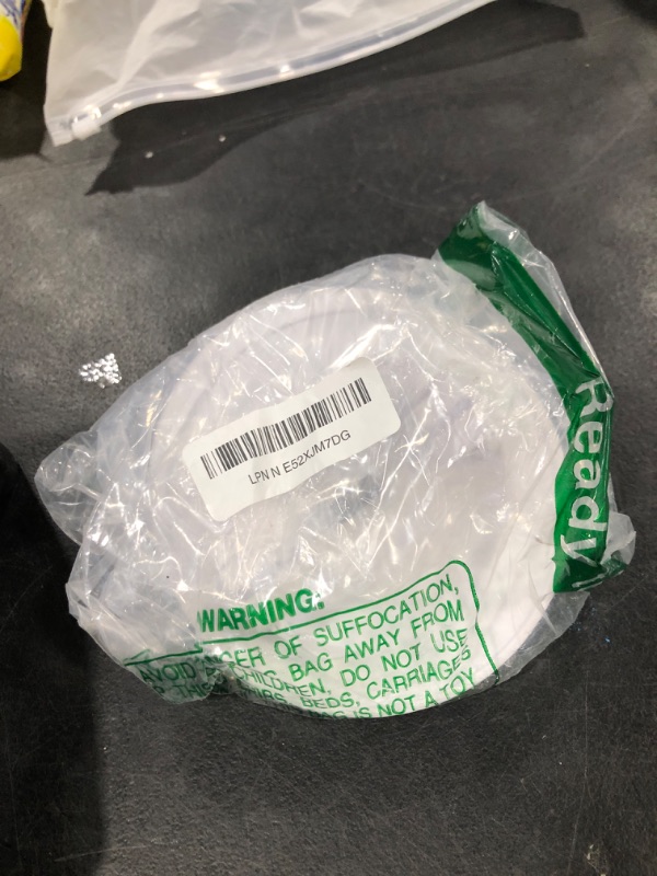Photo 1 of EASY-EXS Access Panel Round 5" Spring-Clip (Max Service Opening 4") Plastic White (Pack of 2) (Round 5")