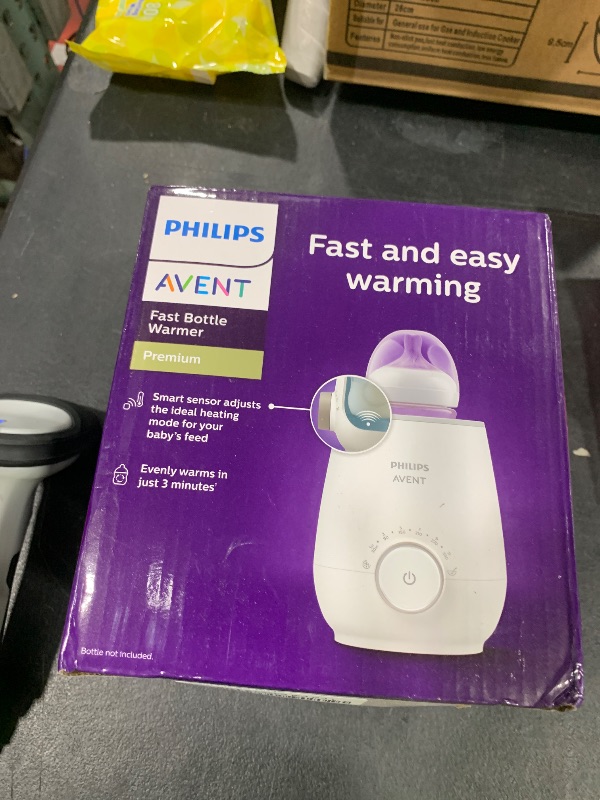 Photo 1 of Philips Avent Premium Fast Bottle Warmer, with Smart Temperature Control, Water Bath Technology, Automatic Shut-Off, Model SCF358
