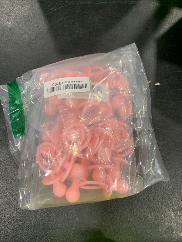 Photo 1 of 36 Plastic Pacifiers for Baby Shower Game, 2.75’’ Baby Shower Pacifiers, Pink Pacifiers Baby Shower Decoration DIY, Gender Reveal Party Table Scatter/Baby Shower Party Favors (Pink)