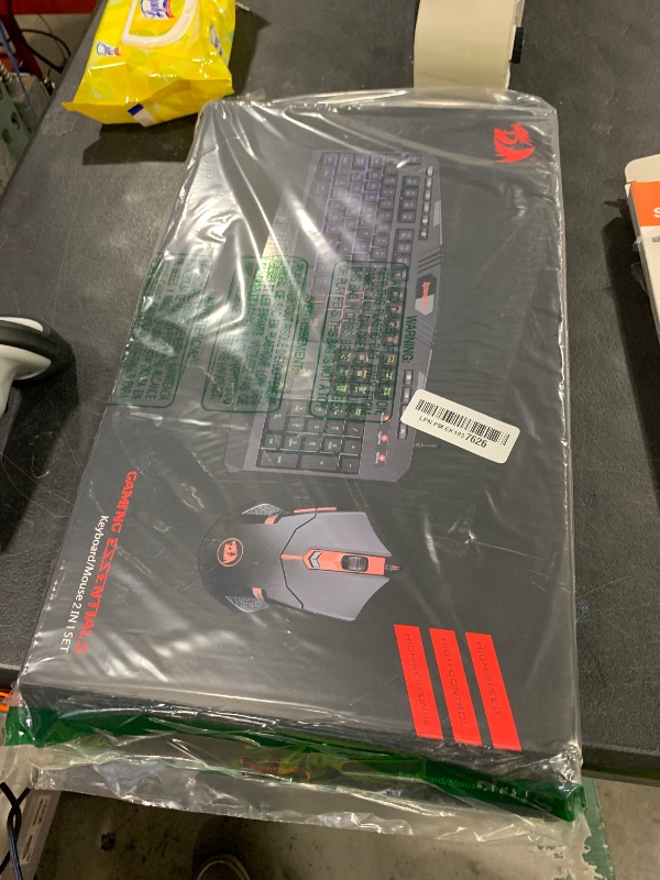 Photo 1 of Redragon S101 Gaming Keyboard, M601 Mouse, RGB Backlit Gaming Keyboard, Programmable Backlit Mouse, Value Combo Set [New Version]