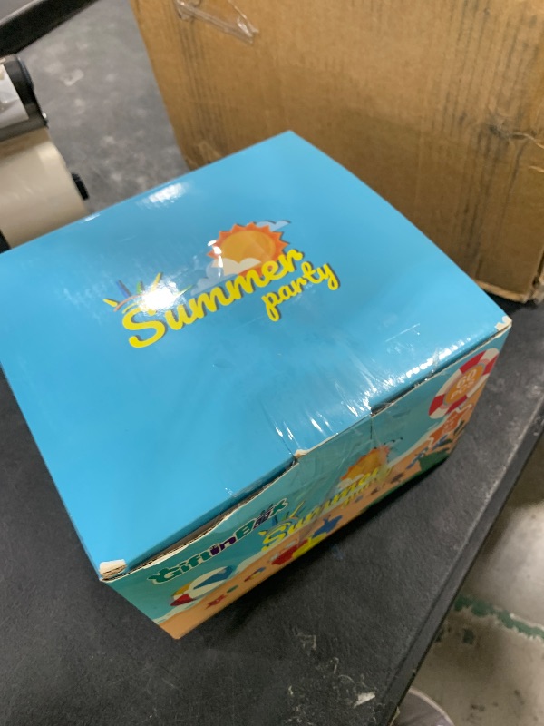 Photo 1 of Pool Party Favors Beach Party Favors - 60 PCS Pool Toys For Kids Ages 3-8 Beach Balls Bulk, Sand Bucket and Shovels Set, Kids Sunglasses Bulk, Beach Summer Toys, Pool Party Supplies,Sand Toys