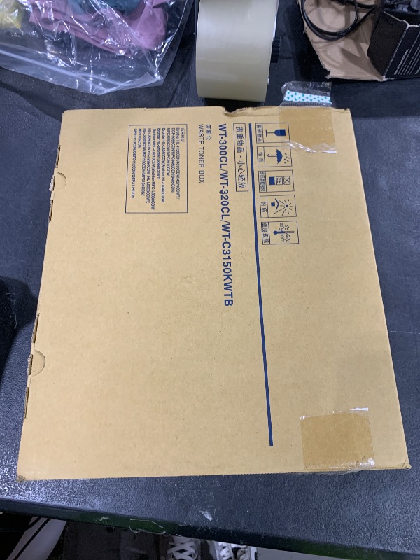 Photo 1 of 1-Pack WT-320CL WT 320CL Black Waste Toner Box Replacement for Brother WT320CL HL-L8250CDN HL-L8350CDW HL-L9200CDWT HL-L8350CDWT MFC-L8600CDW MFC-L9550CDW Printer Toner