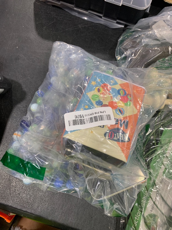 Photo 1 of Neato! Classics 160 Marbles In A Tin Box by Toysmith - Retro Nostalgia Glass Shooter, Marble Games Are Timeless Play For Kids - Boys & Girls