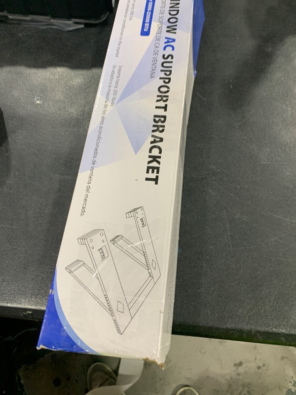 Photo 1 of HOXHA Window Air Conditoner Bracket, Universal Window Air Conditioner Support Bracket, Heavy Duty Window AC Mount, Air Conditioner Holder for Hung Window, Support Up to 200 lbs