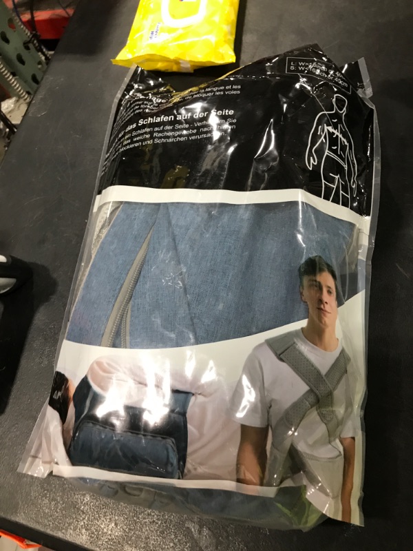 Photo 1 of WoodyKnows Model 2024 Side-Sleeping Backpack from, Alleviates Snoring and Sleep Issues Caused by The Back-Sleeping Position, Anti Snoring Solution, Snore Aid Device (L)