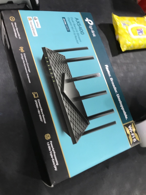 Photo 1 of TP-Link AX5400 WiFi 6 Router (Archer AX73)- Dual Band Gigabit Wireless Internet Router, High-Speed ax Router for Streaming, Long Range Coverage