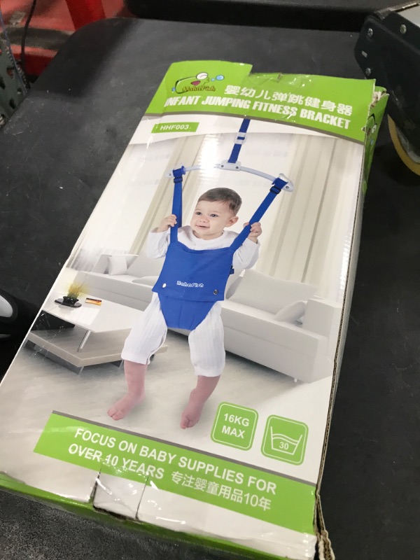 Photo 1 of Baby Door Jumpers and Bouncers Exerciser Set with Door Clamp Adjustable Strap for Toddler Infant 6-24 Months CPC & CE Certified