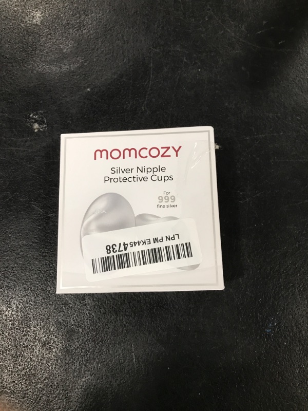 Photo 1 of Momcozy Silver Nipple Shield for Nursing Newborn, Breastfeeding Essential, XL Size