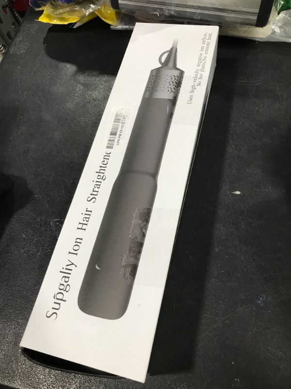 Photo 1 of Hair Straightener - 2 in 1 Wet to Dry Hair Dryer and Straightener with High-Speed Airflow + Rapid Heat-Up + Customizable Temperature + LCD Display & Auto Shut-Off + No Heat Damage for All Hair Types