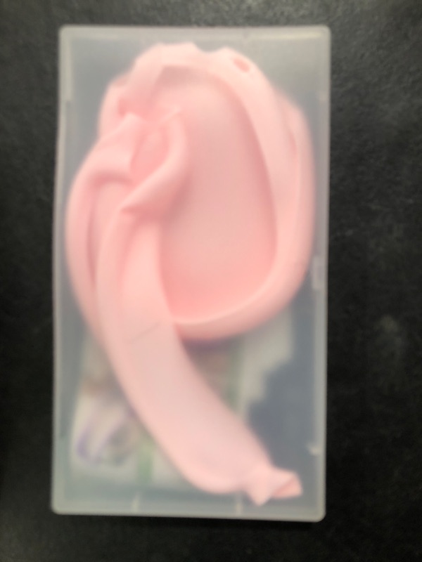 Photo 1 of Silicone Case Cover for AirPods Max, Ear Pad Case Cover/Ear Cups Cover/Headband Cover for AirPod Max Headphones, Accessories Soft Silicone Protector for Apple AirPods Max New USB-C (2024) (Pink)