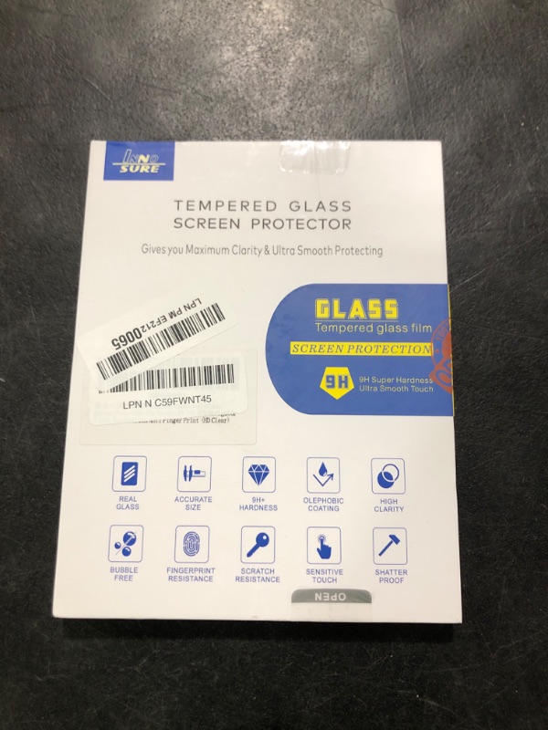 Photo 1 of INNOSURE Premium Tempered Glass Screen Protector for Garmin RV 785 GPS Navigator 6.95"/7" Touchscreen Anti Finger Print (HD Clear)