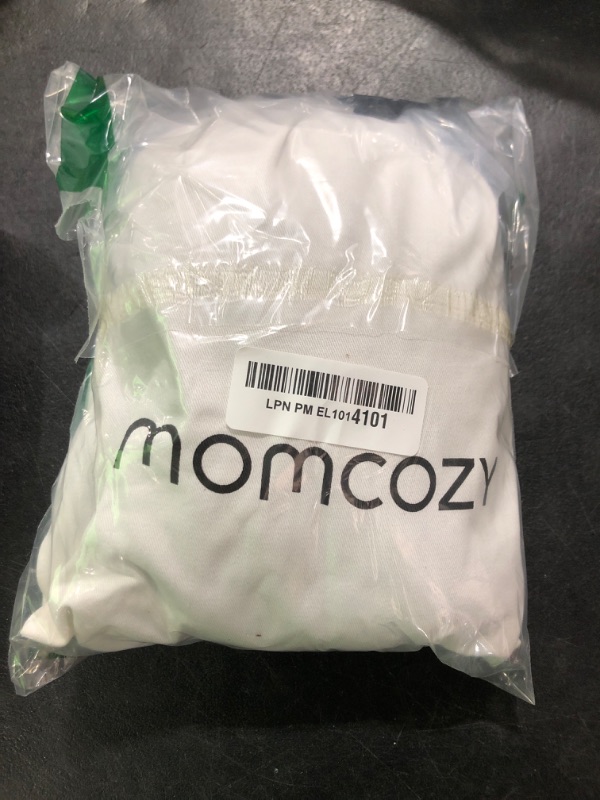 Photo 1 of Momcozy Baby Carrier AirMesh - The Perfect Summer Sling for Newborns to Toddler 8-35 lbs - Cooling Fabric Baby Wrap, Hands Free, Lightweight and Ergonomic, Black