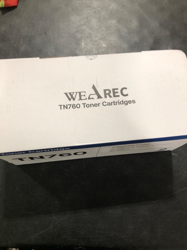 Photo 1 of TN760 Toner Cartridges Replacement for Brother Toner TN-730/TN-760 Compatible HL-L2350DW MFC-L2710DW MFC-L2750DW HL-L2395DW HL-L2370DW DCP-L2550DW HL-L2390DW (Black, 2 Pack)