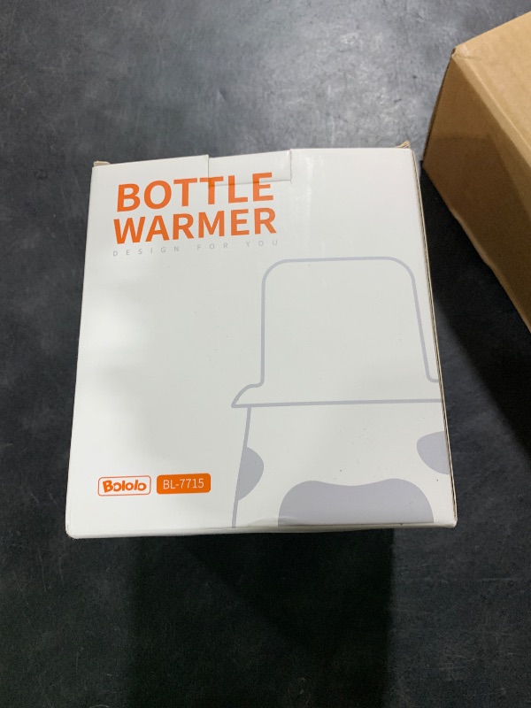 Photo 1 of BOLOLO Baby Bottle Warmer, Fast Baby Bottle Warmer for Breastmilk and Formula, with Precise Temperature Control, Easy-to-use, Large Diameter, BPA-Free